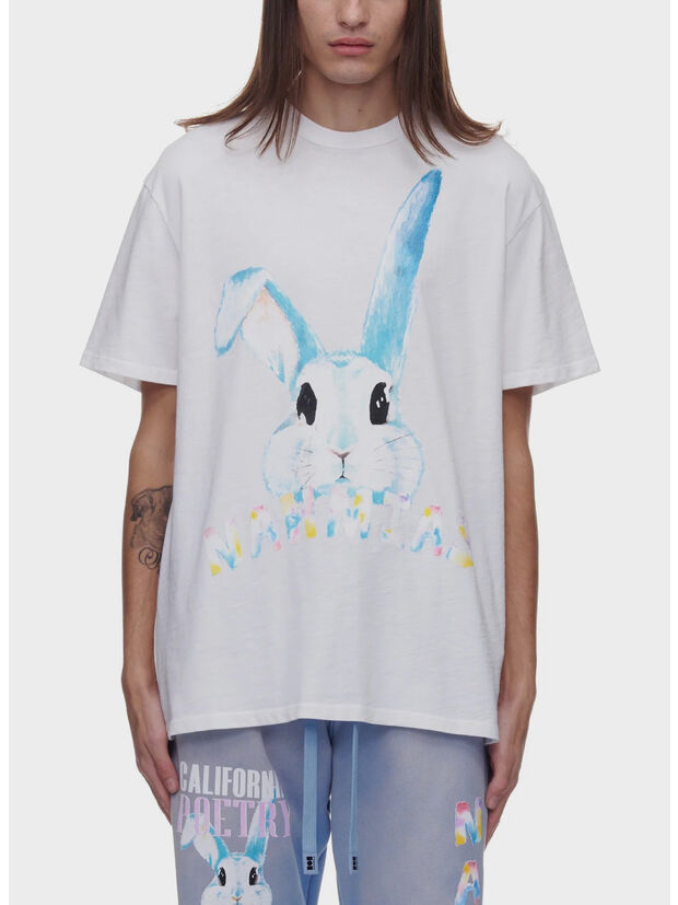 T-SHIRT BUNNY, 100 WHITE, large