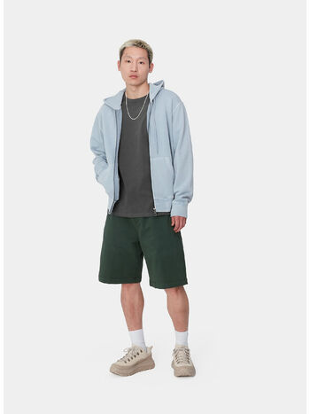 FELPA HOODIE DUSTER SCRIPT, 0W9GD MISTY SKY, small