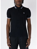 POLO SHORTSLEEVE STRONG WILL, BLACK, thumb