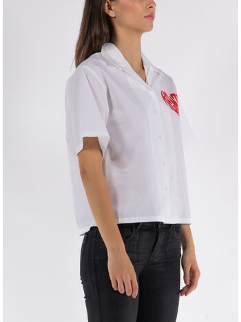 CAMICIA HAWAIANA 'KENZO HEART', 01 WHITE, small