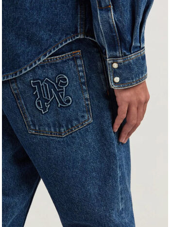 JEANS MONOGRAM STRAIGHT, 4010 LIGHT BLUE, small
