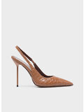 SCARPA LIDIA SLINGBACK, CUOIO, thumb