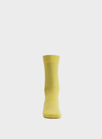 CALZINI Y-3 TUBE SOCKS, YELLOW, small