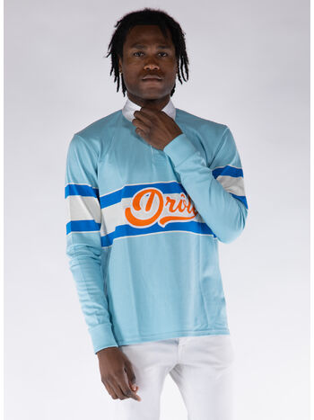 POLO DROLE, BE BLUE, small