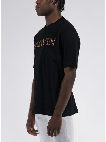 T-SHIRT CLASSIC LANVIN CURB, 10 BLACK, small