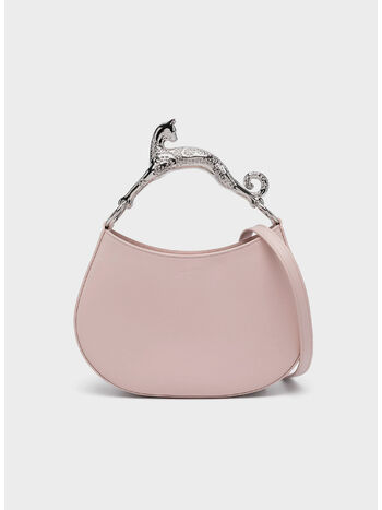 BORSA HOBO CAT, 520 ROSÉ, small