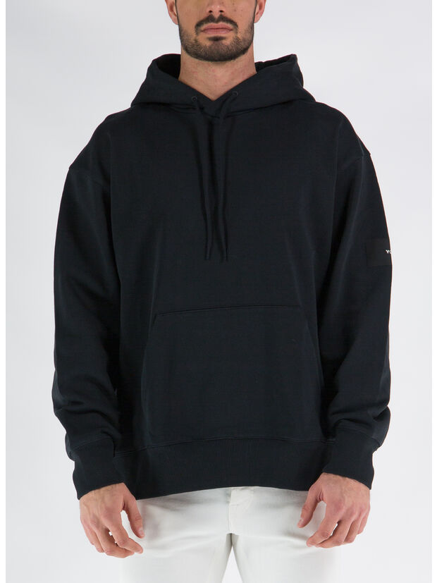 Y 3 FELPA CON CAPPUCCIO Nero Uomo Susi
