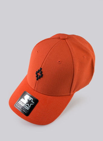 CAPPELLO CROSS CAP, ORANGE/BLACK, small