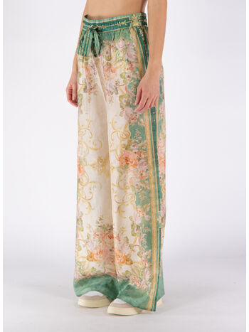 PANTALONE AUGUST RELAXED, KHF KHAKI FLORAL, small