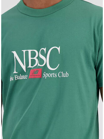 T-SHIRT ATHLETICS SPORTS CLUB TEE, TFN TEAM FOREST GREEN, small