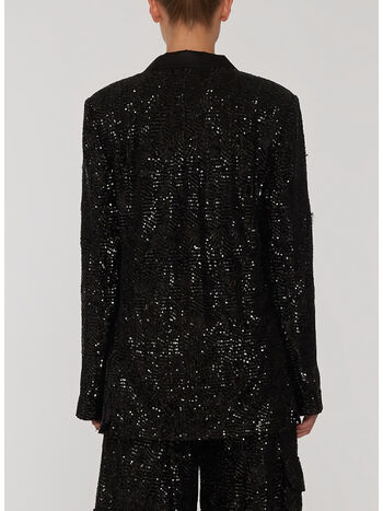 GIACCA SEQUINS OVERSIZED, 1000 BLACK, small