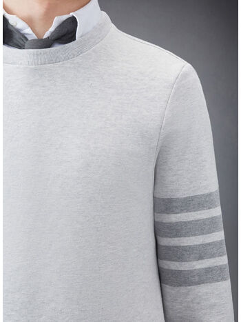 FELPA CREWNECK  IN CLASSIC LOOPBACK, 065 LT GREY, small