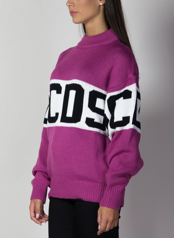 MAGLIONE LOGO, 06PINK, small