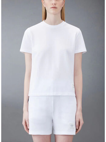 T-SHIRT RELAXED FIT, 100 WHITE, small