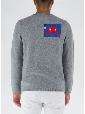 MAGLIONE GIROCOLLO, 1 GRIGIO, small