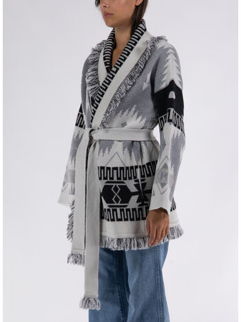 CARDIGAN ICON JACQUARD, 0602 CLOUD WHITE SNOW, small