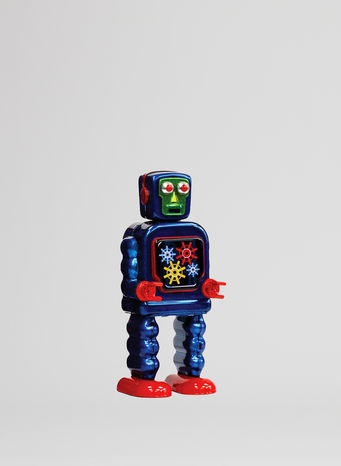 X ROBOT TINY TOY I17, GEARING ROBOT, small
