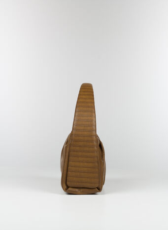 BORSA HERA BRAID, BROWN, small