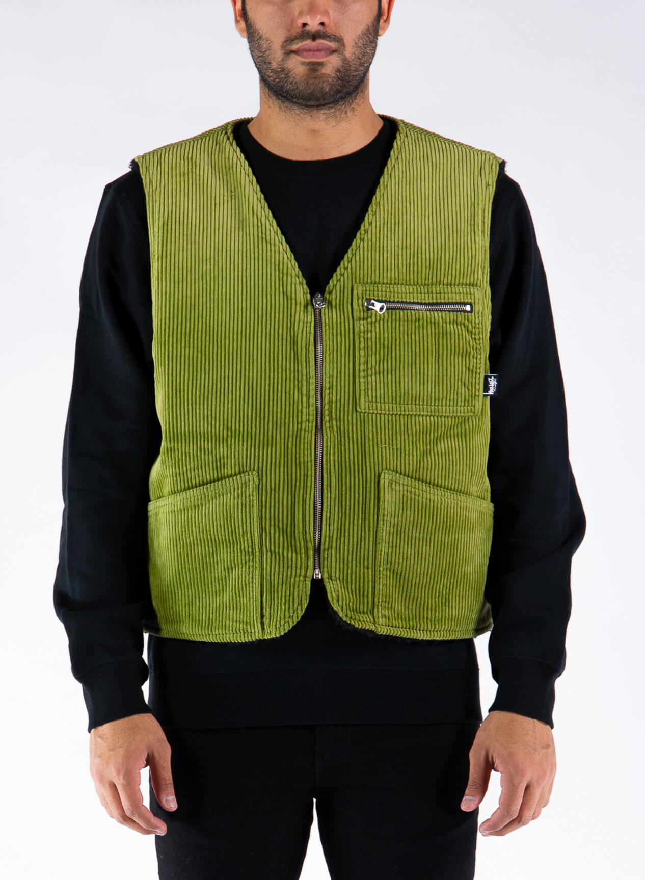 STUSSY SMANICATO WIDE WALE REVERSIBLE 
