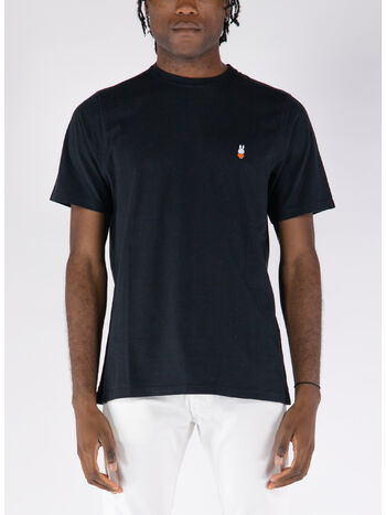 T-SHIRT MIFFY EMBROIDERED, BLACK, small