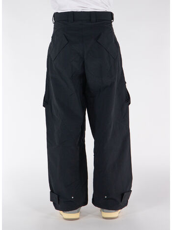 PANTALONE CARGO CROSS WIDE, 1001 BLACK WHITE, small