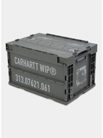 CONTAINER PIEGHEVOLE TOUR, 1X3XX SMOKE GREEN, small