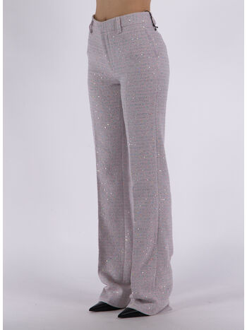 PANTALONE SVASATO CON PAILLETTES, , small