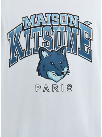 T-SHIRT CAMPUS FOX, P100 WHITE, small