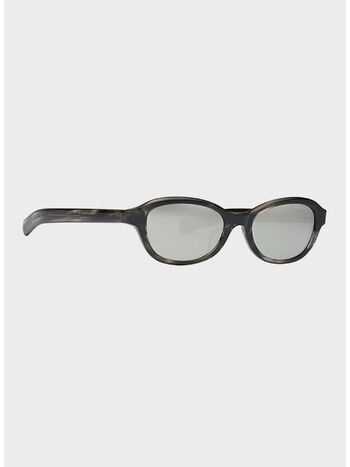 OCCHIALE PRIEST, 197 GREY HAVANA / SILVER REFLECTIVE LENS, small