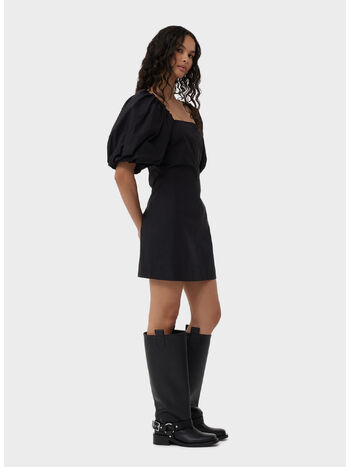 ABITO TWISTED SLEEVE MINI, 099 BLACK, small