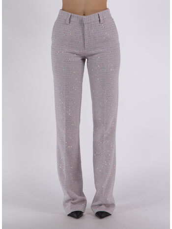 PANTALONE SVASATO CON PAILLETTES, , small
