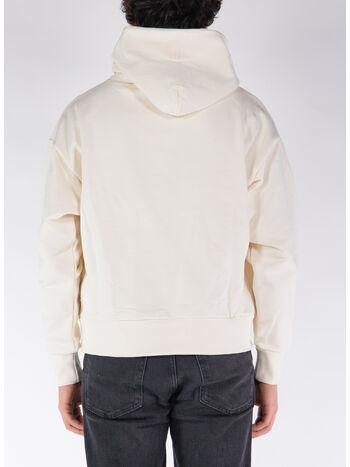 FELPA HOODIE NEW ORDER PRINTED, GW018 HEAVY CREAM, small