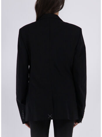 GIACCA PADLOCK STRAP SB BLAZER, 999 BLACK, small