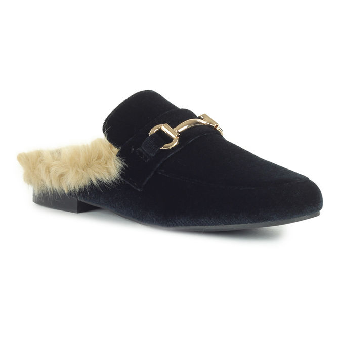 SLIPPER JILL A/W 17, BLACKVELVET, large