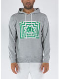 FELPA CON CAPPUCCIO, 1 T.GREY, thumb