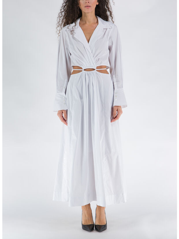 ABITO A CAMICIA, WHITE, large