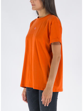 T-SHIRT MINI STAR EMBROIDERY, 7510 TANGERINE, small