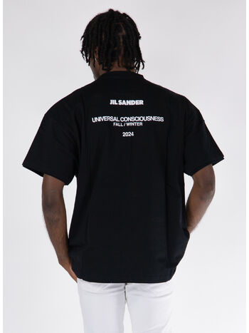 T-SHIRT DOUBLELAYER, 001 BLACK, small