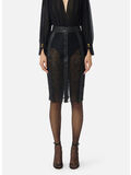 GONNA IN PIZZO FLOREALE, 110 NERO, thumb