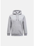 FELPA HOODIE ORIGINAL SMALL LOGO, MED GREY MELANGE, thumb