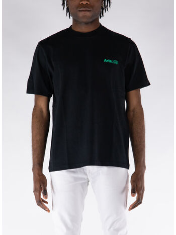 T-SHIRT ARTE ANTWERP TEO BACK SS24, BLACK, small