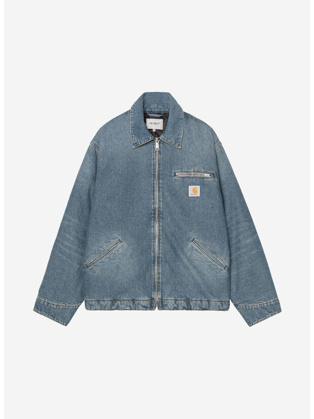 GIUBBOTTO OG DETROIT, 01B7 BLUE GRIND WASH, large