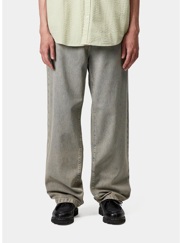 PANTALONE LANDON, 3FUGD BLUE/LEATHER, medium