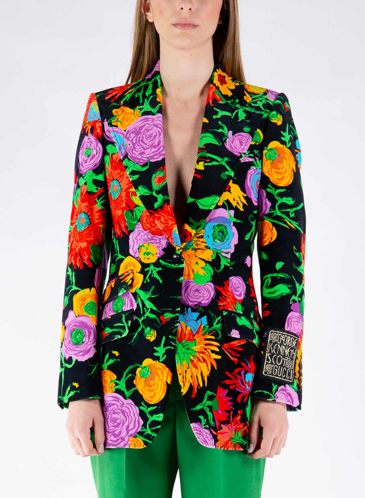 GUCCI GIACCA STAMPA FLOREALE Multicolor Donna | Susi