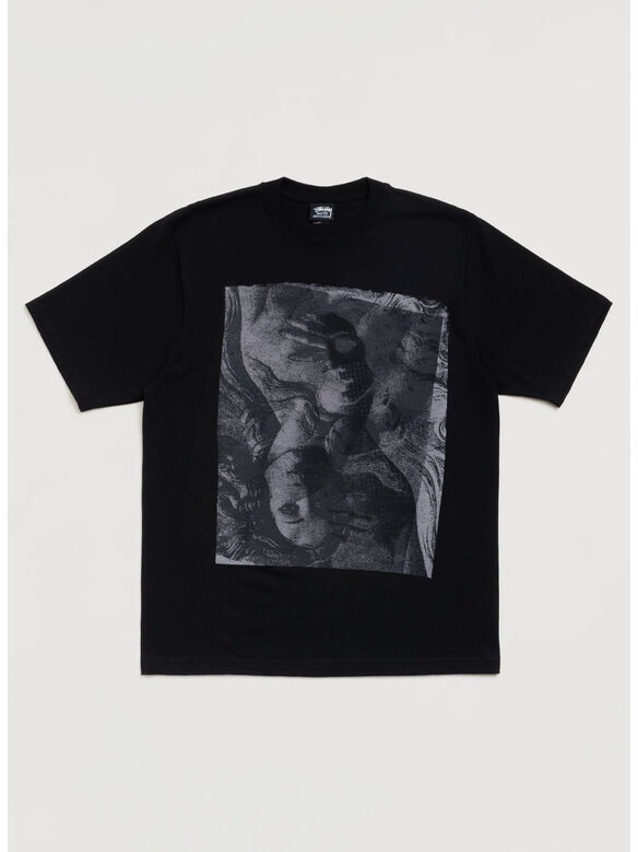T-SHIRT DOUBLE VENUS, 0001 BLACK, medium