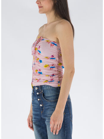 TOP CON SCOLLO A BALZE IN RETE, SWEETLILAC, small