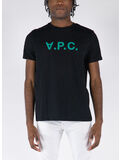 T-SHIRT VPC COLOR H, NOIR/VERT, thumb