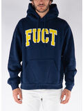 FELPA HOODIE CON LOGO STAMPATO, BLU0021 PATRIOT BLUE, thumb