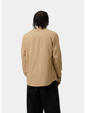 CAMICIA SANTA FE, 07EGD DUSTY H BROWN, small