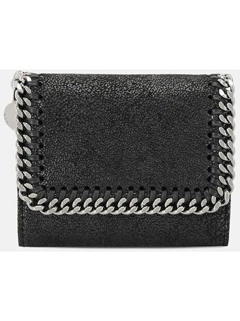 PORTAFOGLIO CON PATTA FALABELLA PICCOLO, 1000 BLACK, small